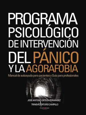 cover image of Programa psicológico de intervención del pánico y la agorafobia